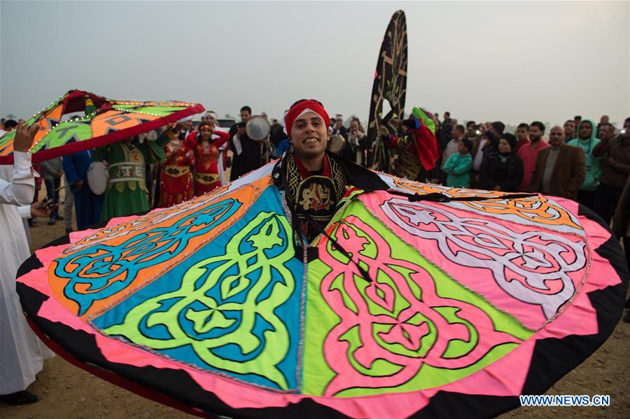 EGYPT-FAYOUM-QASR QAROUN-SUN FESTIVAL