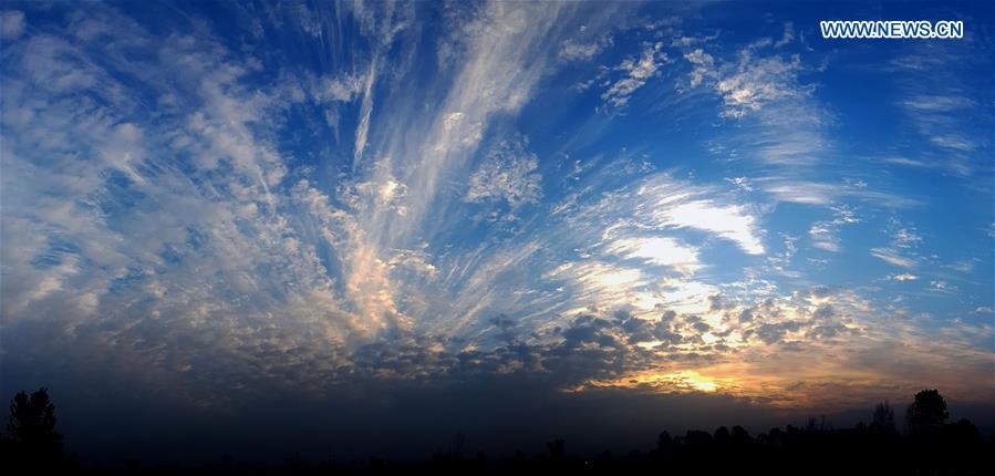 NEPAL-KATHMANDU-SUNRISE