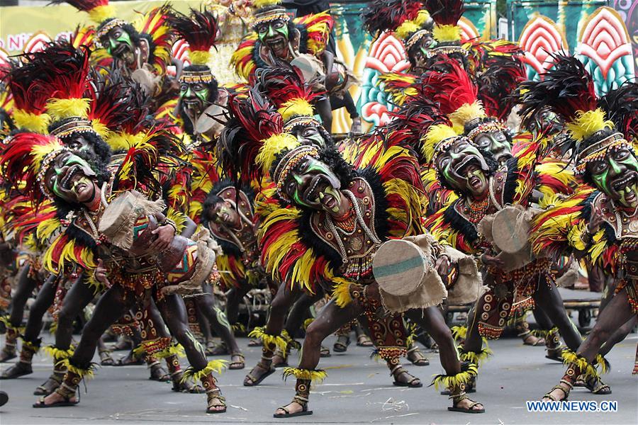 PHILIPPINES-ILOILO-ANNUAL DINAGYANG FESTIVAL