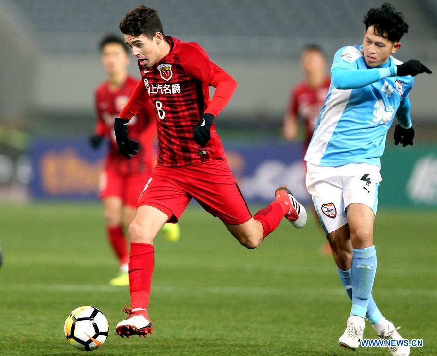 (SP)CHINA-SHANGHAI-SOCCER-AFC CHAMPIONS LEAGUE-QUALIFICATION-SHA VS CHI(CN)