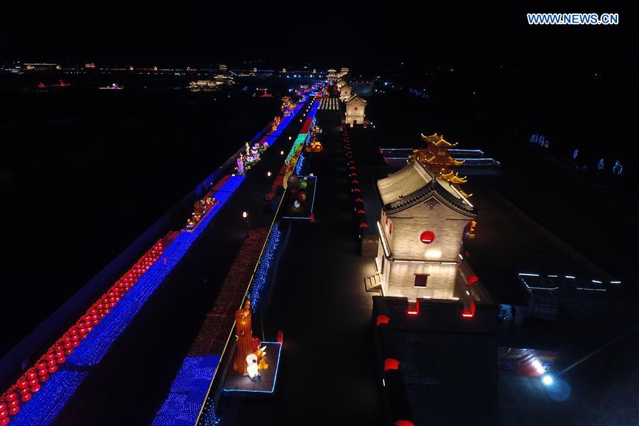 CHINA-SHANXI-TAIYUAN-NIGHT VIEW (CN)