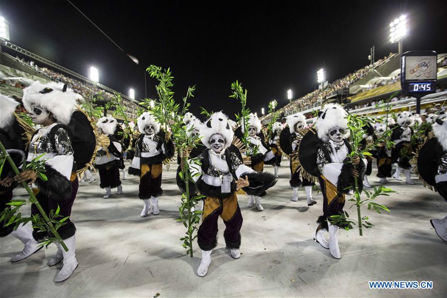 BRAZIL-RIO DE JANEIRO-CARNIVAL-CHINA'S SILK ROAD