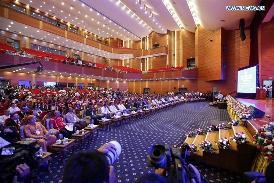 MYANMAR-NAY PYI TAW-NATIONWIDE CEASEFIRE ACCORD-SIGNING CEREMONY