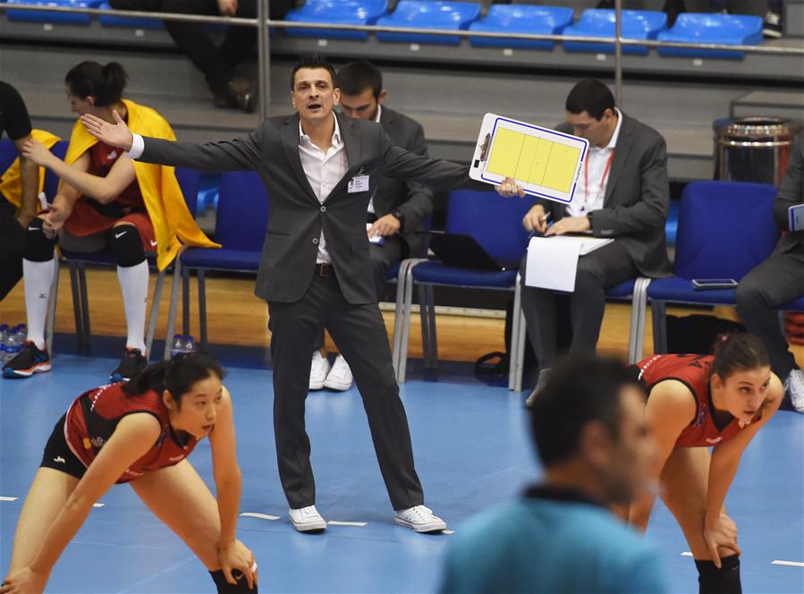 (SP)TURKEY-ISTANBUL-VOLLEYBALL-TURKISH WOMEN LEAGUE-FENERBAHCE VS VAKIFBANK