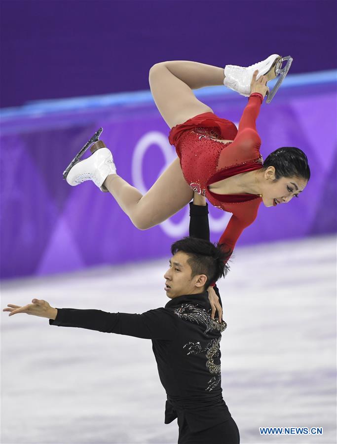 (SP)OLY-SOUTH KOREA-PYEONGCHANG-FIGURE SKATING-PAIR SKATING FREE SKATING