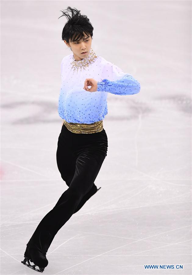 (SP)OLY-SOUTH KOREA-PYEONGCHANG-FIGURE SKATING-MEN'S SINGLE SHORT PROGRAM