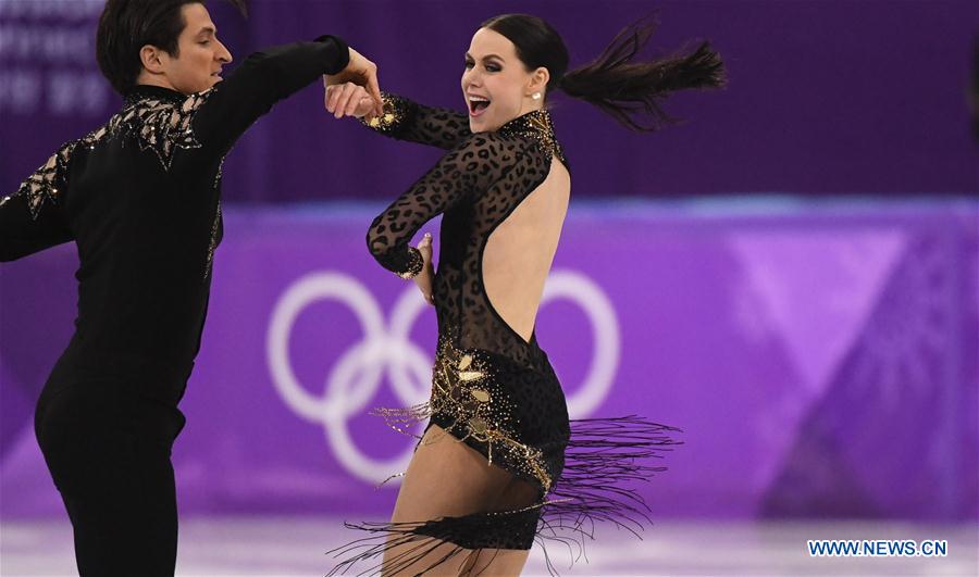 (SP)OLY-SOUTH KOREA-PYEONGCHANG-FIGURE SKATING-ICE DANCE SHORT DANCE