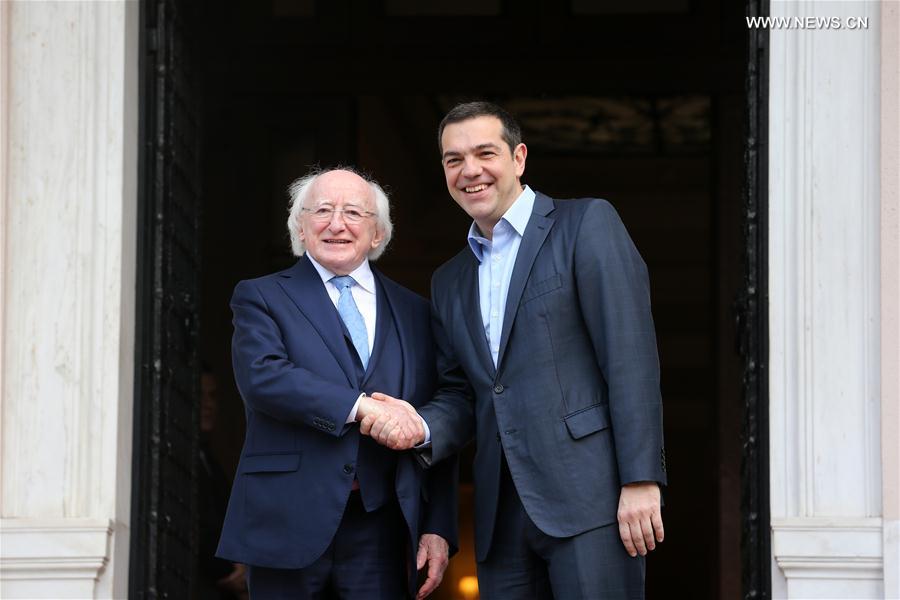 GREECE-ATHENS-IRELAND-PRESIDENT-VISIT