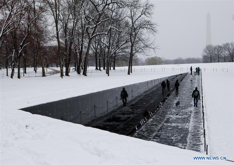 U.S.-WASHINGTON D.C.-SNOWSTORM