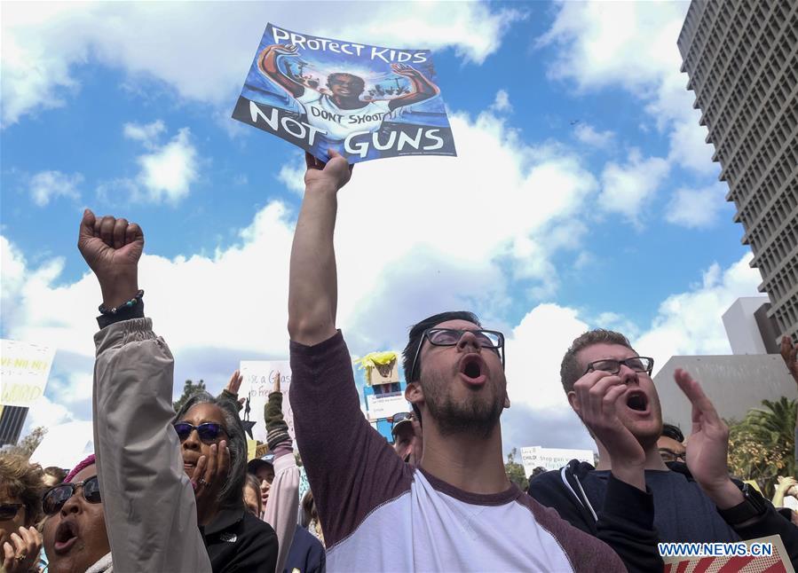 U.S.-LOS ANGELES-RALLY-GUN CONTROL 