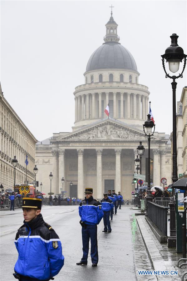 FRANCE-PARIS-NATIONAL TRIBUTE-HERO OFFICER