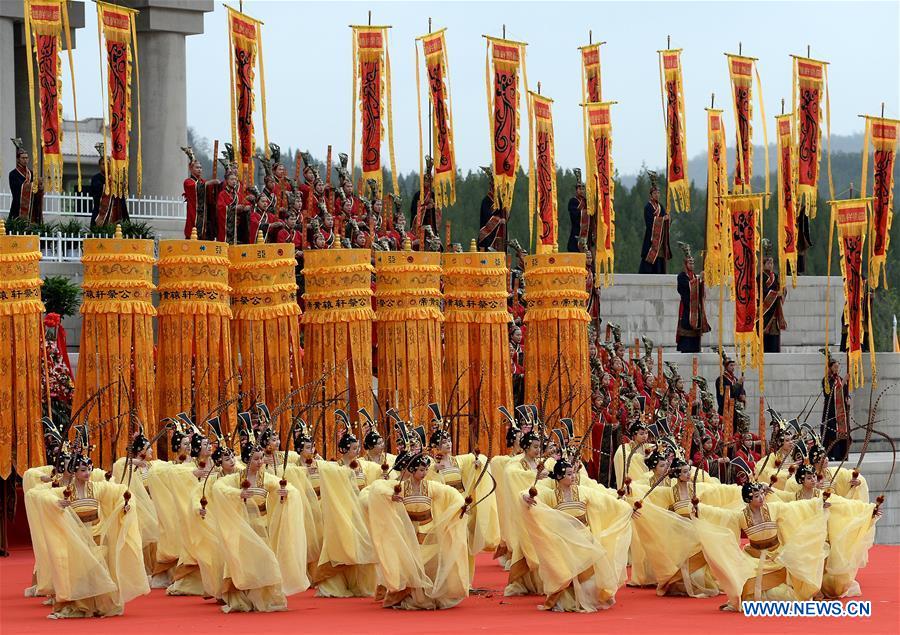 CHINA-SHAANXI-HUANGDI-CEREMONY (CN) 