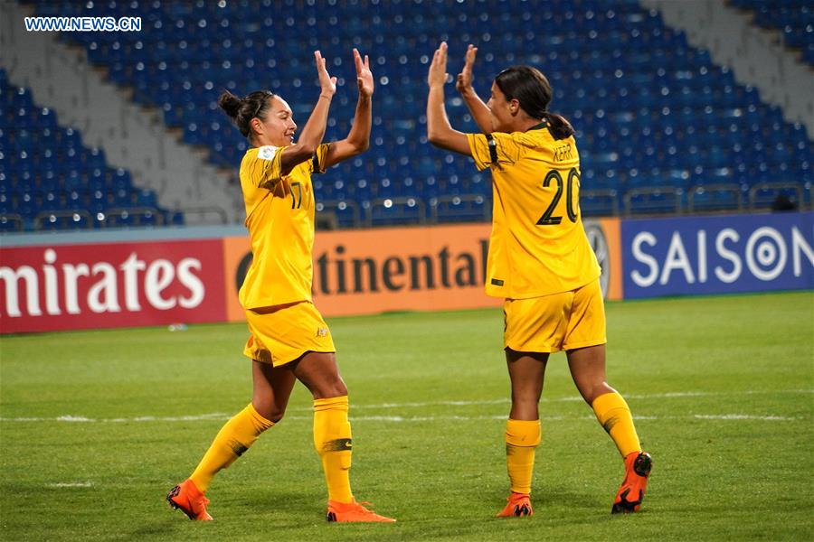 (SP)JORDAN-AMMAN-SOCCER-2018 AFC WOMEN'S ASIAN CUP-VIETNAM VS AUSTRALIA