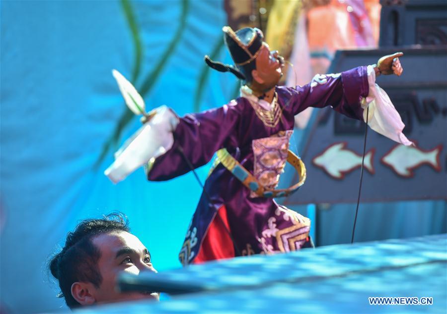 CHINA-FUJIAN-PUPPET-YOUNG ACTORS (CN)