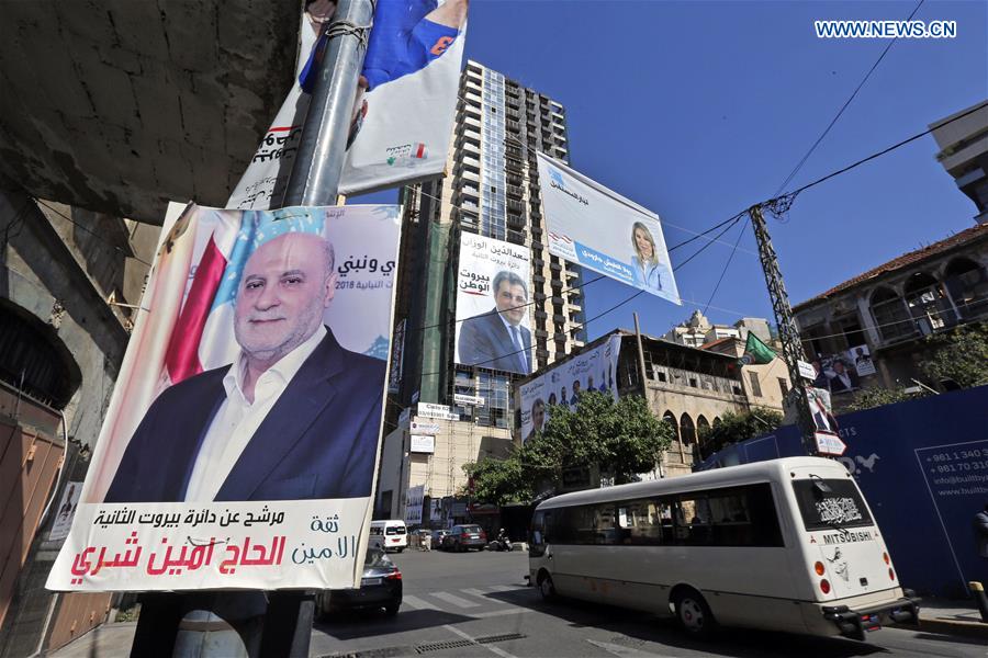 LEBANON-BEIRUT-LEGISLATIVE ELECTIONS-CAMPAIGN