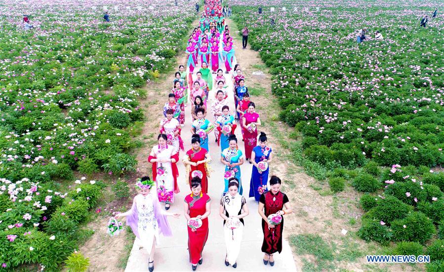 #CHINA-ANHUI-BOZHOU-CHEONGSAM FESTIVAL (CN)