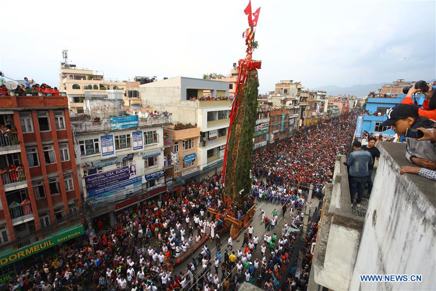 NEPAL-LALITPUR-RATO MACHHENDRANATH FESTIVAL 