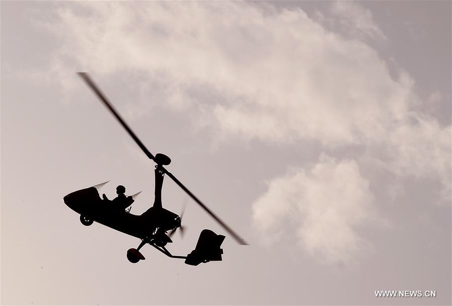 CHINA-HENAN-ANYANG-AEROBATICS-REHEARSAL (CN)