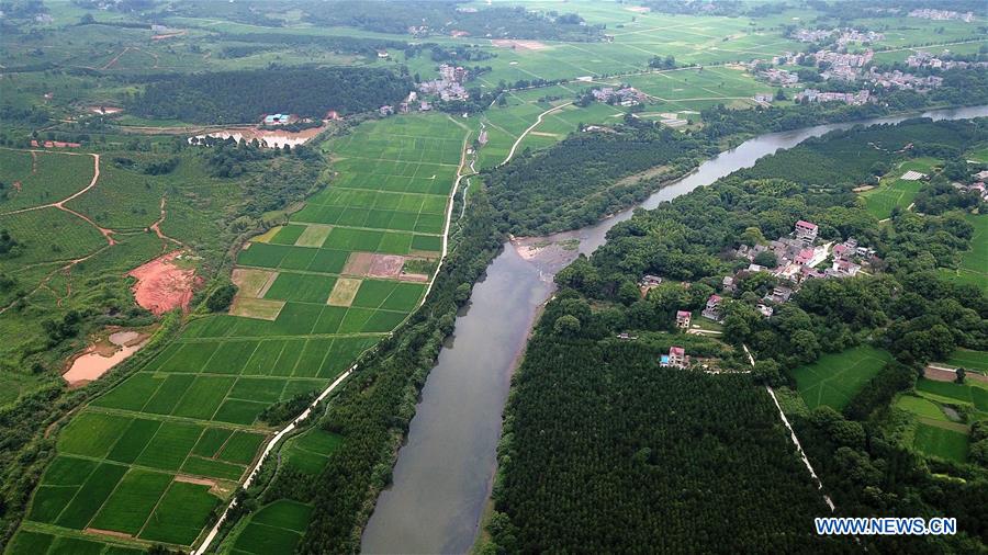 CHINA-JIANGXI-ANCIENT IRRIGATION-CHATAN WEIR (CN)