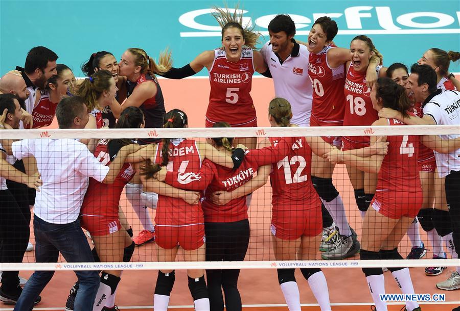 (SP)CHINA-NANJING-VOLLEYBALL-FIVB NATIONS LEAGUE-WOMEN'S FINALS(CN)