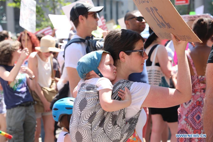 U.S.-NEW YORK-IMMIGRATION POLICY-PROTEST