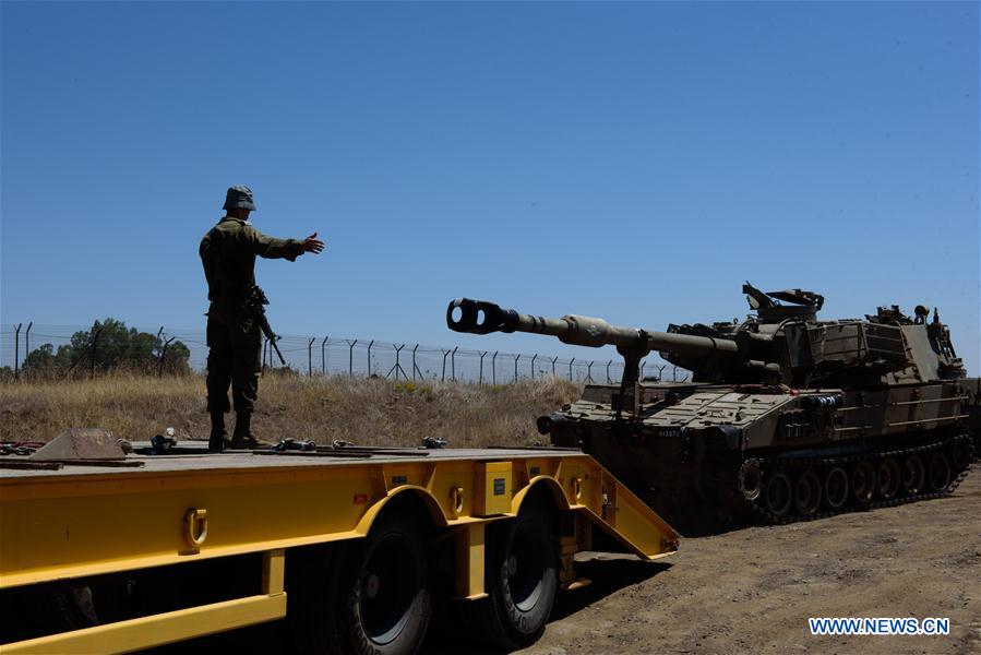 MIDEAST-GOLAN HEIGHTS-ISRAELI FORCE