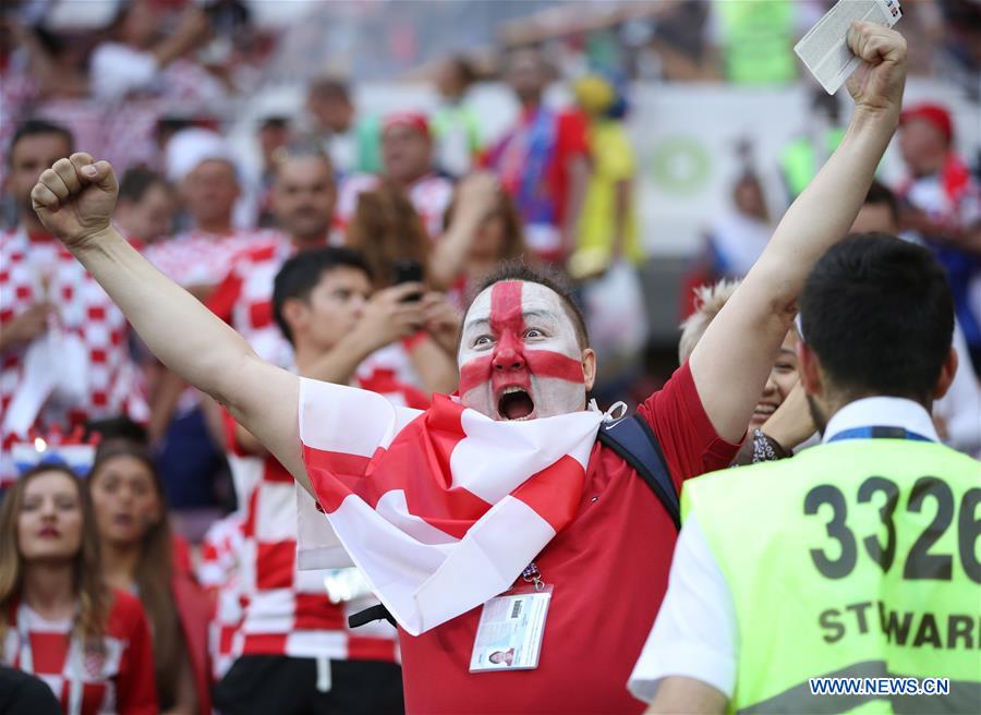 (SP)RUSSIA-MOSCOW-2018 WORLD CUP-SEMIFINAL-ENGLAND VS CROATIA