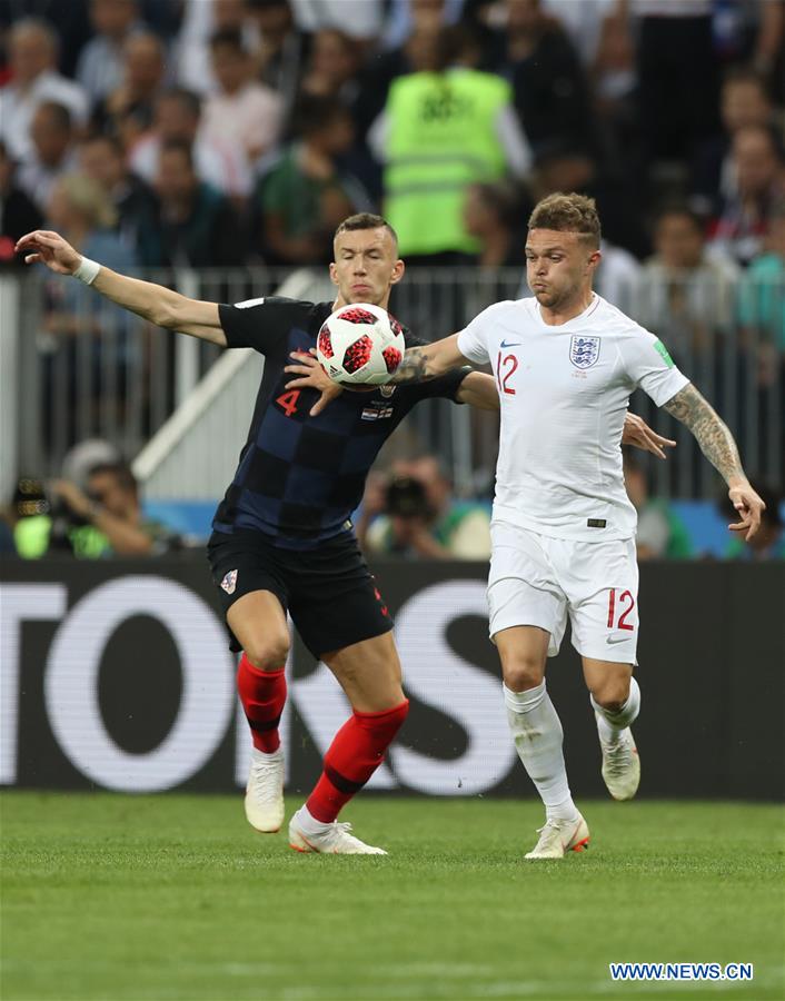 (SP)RUSSIA-MOSCOW-2018 WORLD CUP-SEMIFINAL-ENGLAND VS CROATIA