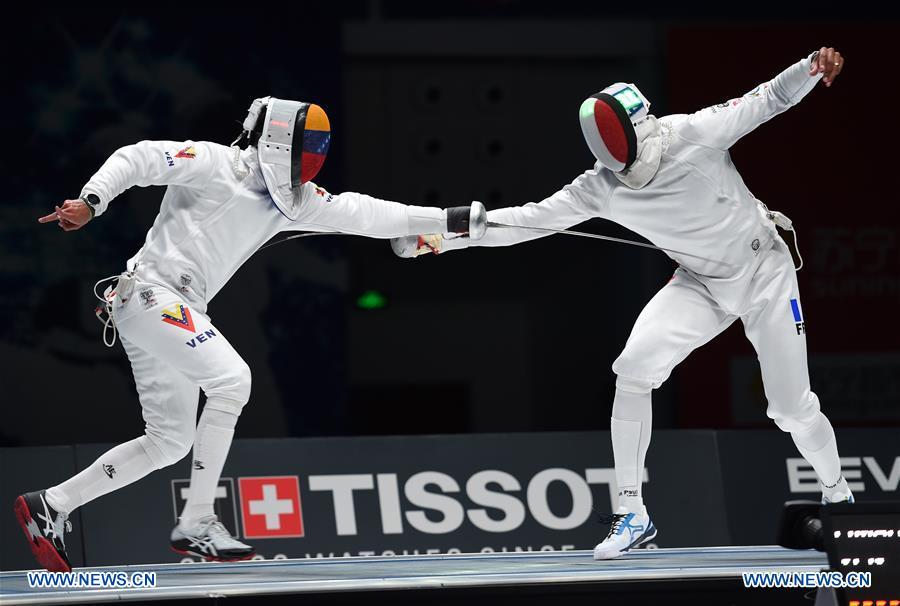 (SP)CHINA-JIANGSU-WUXI-FENCING-WORLD CHAMPIONSHIPS(CN)