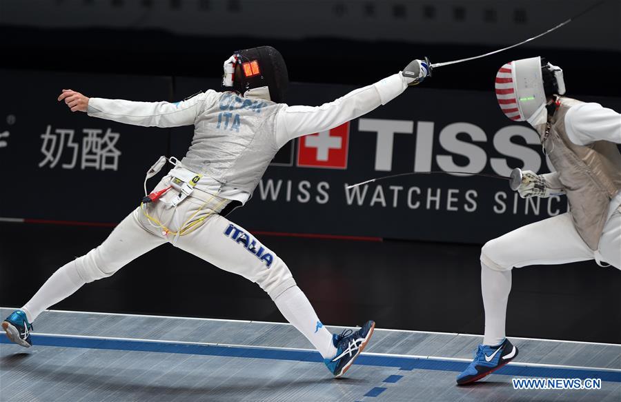 (SP)CHINA-JIANGSU-WUXI-FENCING-WORLD CHAMPIONSHIPS (CN)