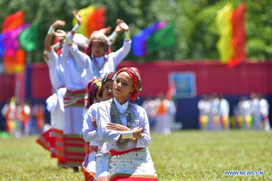 INDIA-TRIPURA-SCHOOL STUDENTS-DANCE-INDEPENDENCE DAY