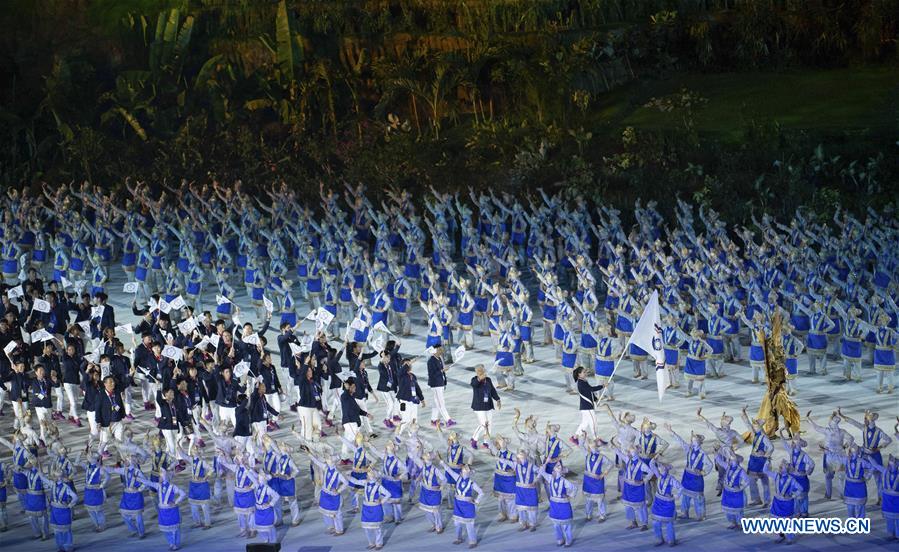 (SP)INDONESIA-JAKARTA-ASIAN GAMES-OPENING CEREMONY