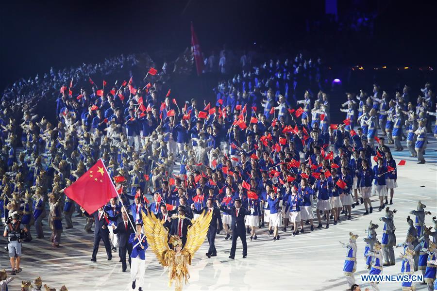 (SP)INDONESIA-JAKARTA-ASIAN GAMES-OPENING CEREMONY