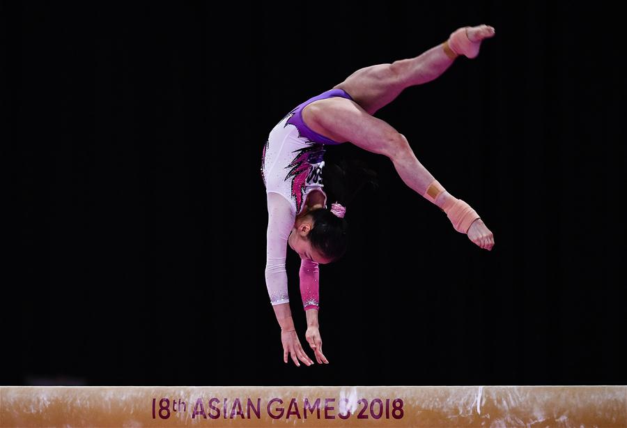 (SP)INDONESIA-JAKARTA-ASIAN GAMES-ARTISTIC GYMNASTICS