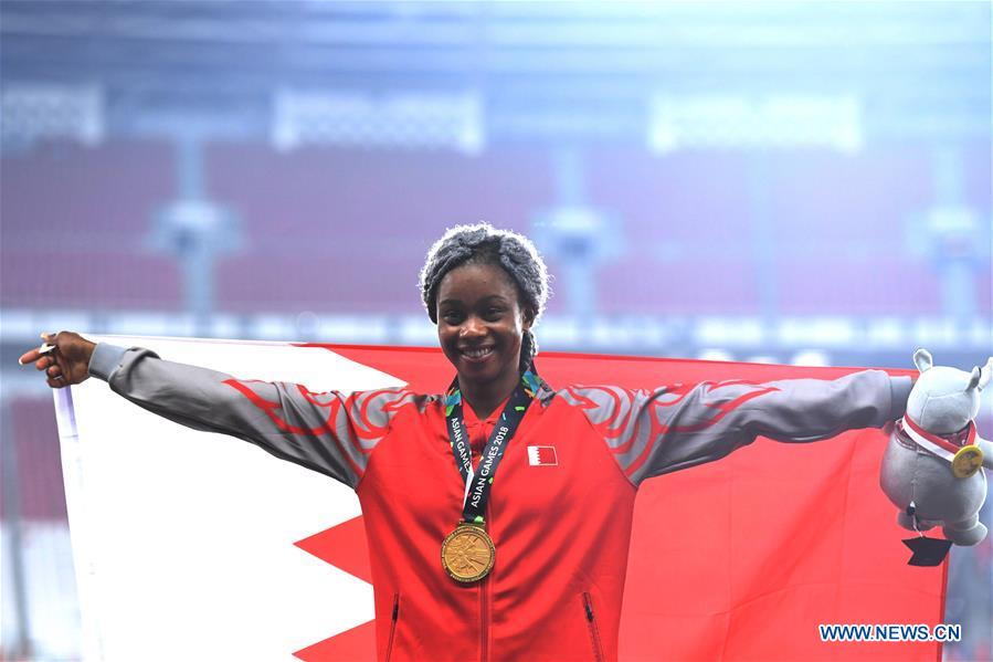 (SP)INDONESIA-JAKARTA-ASIAN GAMES-ATHLETICS-WOMEN'S 400M FINAL