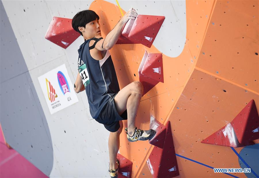 (SP)INDONESIA-PALEMBANG-ASIAN GAMES-SPORT CLIMBING