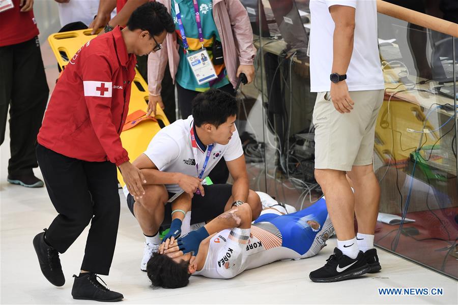 (SP)INDONESIA-JAKARTA-ASIAN GAMES-CYCLING TRACK-MEN'S TEAM PURSUIT