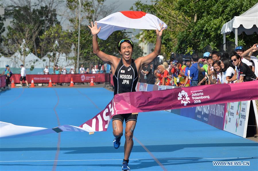 (SP)INDONESIA-PALEMBANG-ASIAN GAMES-MIXED RELAY TRIATHLON