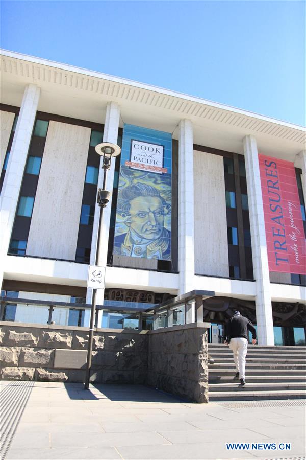 AUSTRALIA-CANBERRA-CAPTAIN COOK-NLA-EXHIBITION