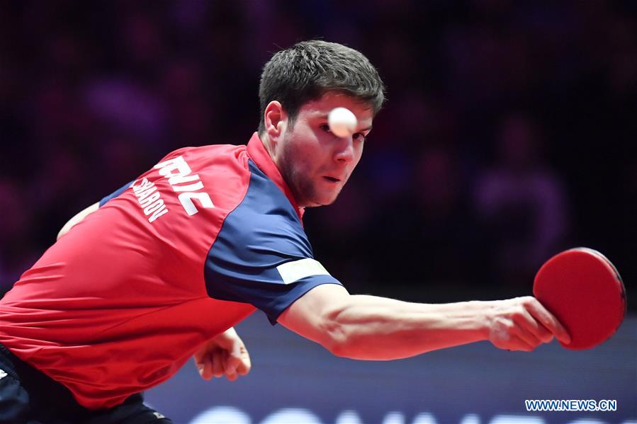 (SP)FRANCE-CHESSY-2018 ITTF MEN'S WORLD CUP-SEMIFINAL-TIMO BOLL VS DIMITRIJ OVTCHAROV