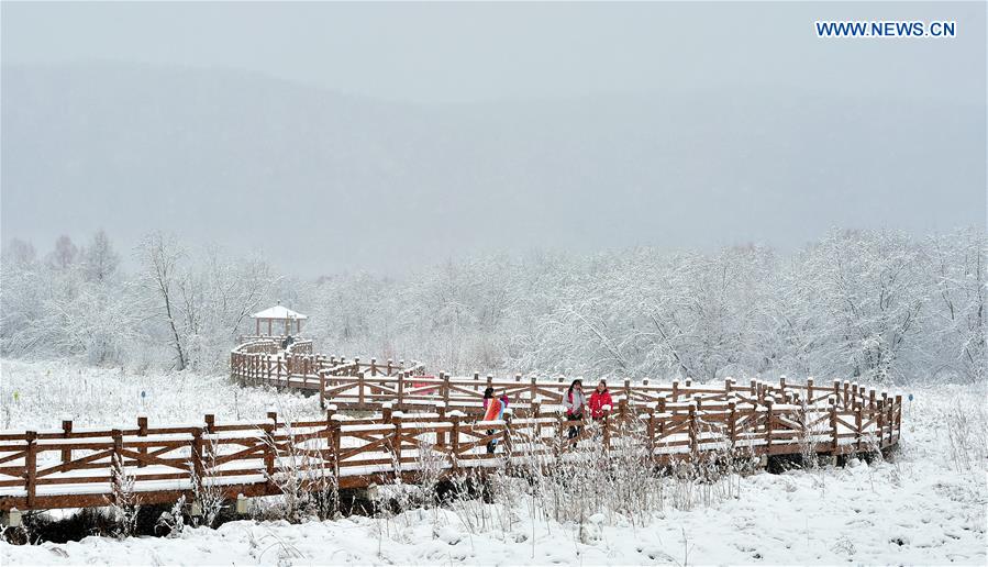 #CHINA-HULUN BUIR-SNOWFALL(CN)