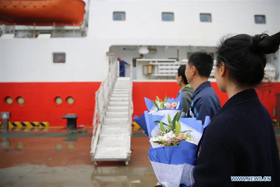 #CHINA-SHANDONG-SCIENCE-RESEARCH-VESSEL-RETURN (CN)