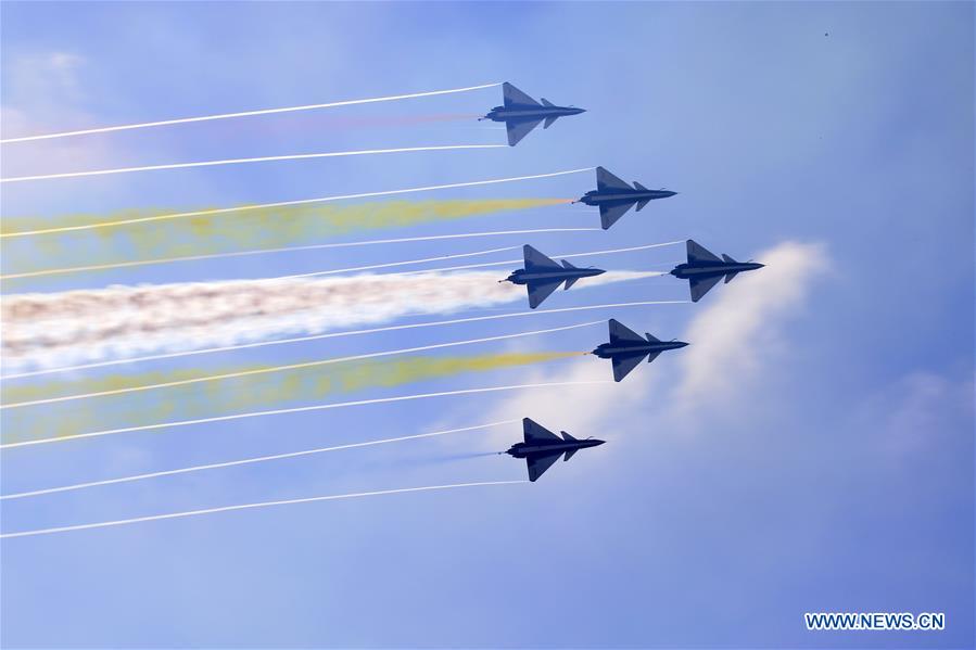 CHINA-GUANGDONG-ZHUHAI-AIRSHOW-OPENING-PERFORMANCE