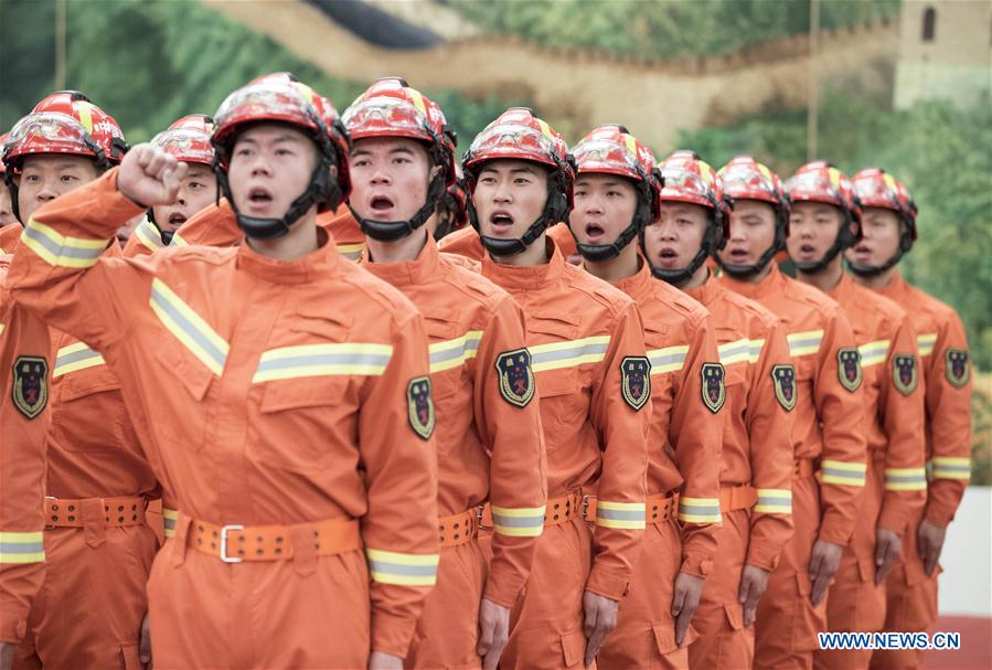 CHINA-BEIJING-NATIONAL FIRE AND RESCUE TEAM (CN)