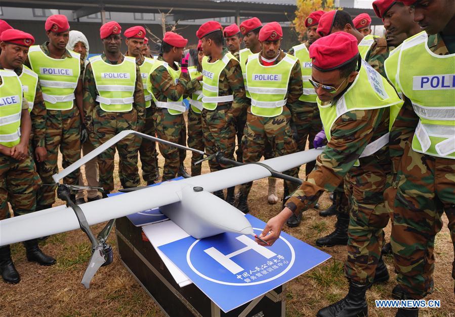 CHINA-BEIJING-ETHIOPIA-POLICE-DRONE-TRAINING (CN)