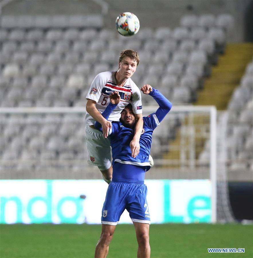 (SP)CYPRUS-NICOSIA-FOOTBALL-UEFA NATIONS LEAGUE-CYPRUS VS NORWAY