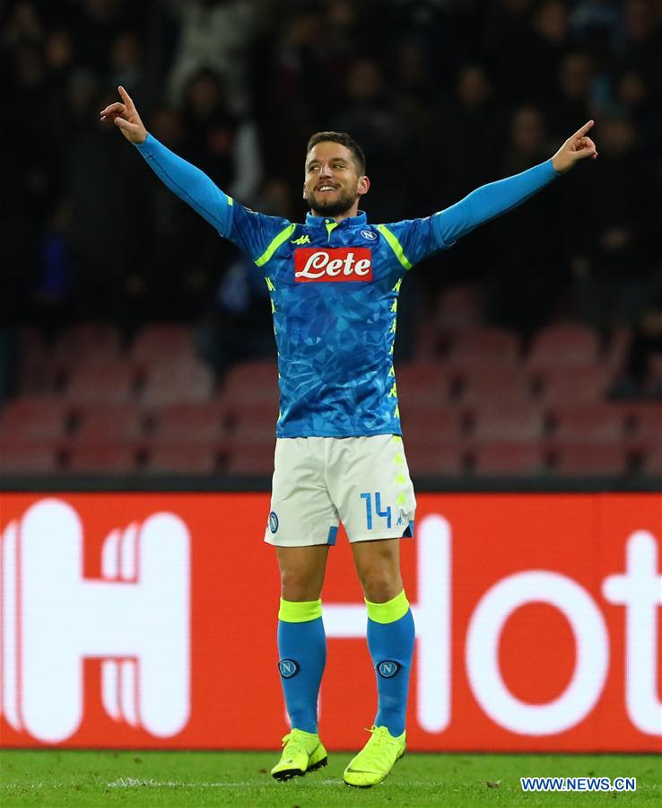 (SP)ITALY-NAPLES-FOOTBALL-UEFA CHAMPIONS LEAGUE-NAPOLI VS RED STAR