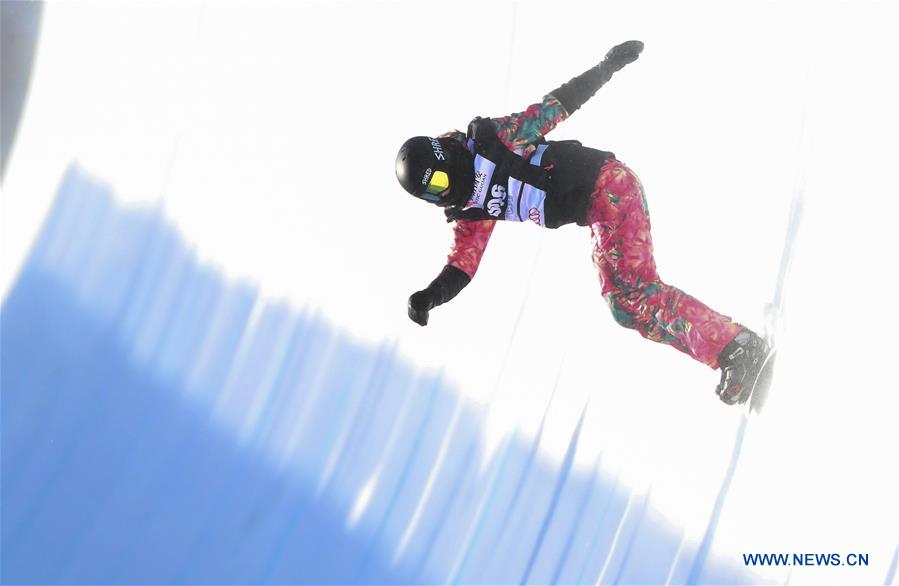 (SP)CHINA-HEBEI-CHONGLI-FIS SNOWBOARD WORLD CUP-HALFPIPE