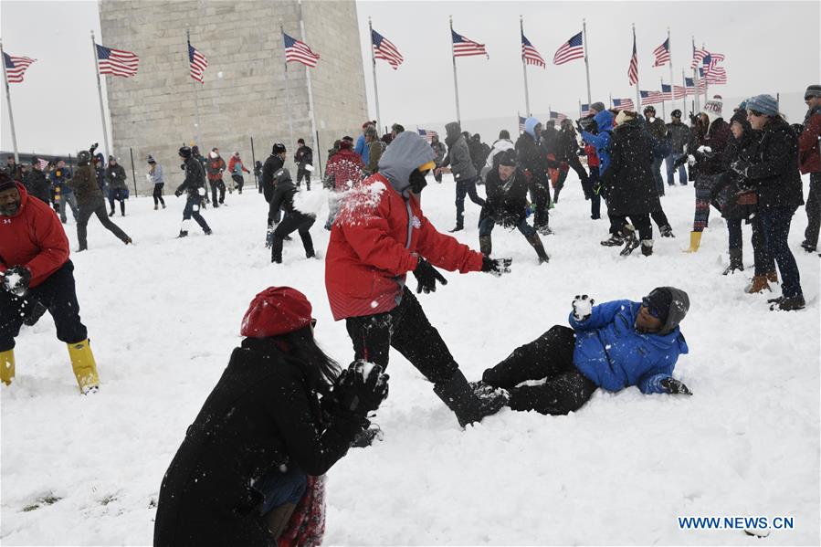 U.S.-WASHINGTON.D.C.-SNOW