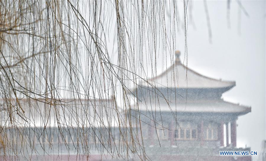 (InPalaceMuseum)CHINA-BEIJING-PALACE MUSEUM-SNOW (CN)